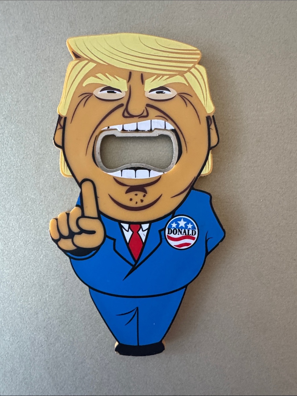 President Donald Trump Bottle Opener With Magnet